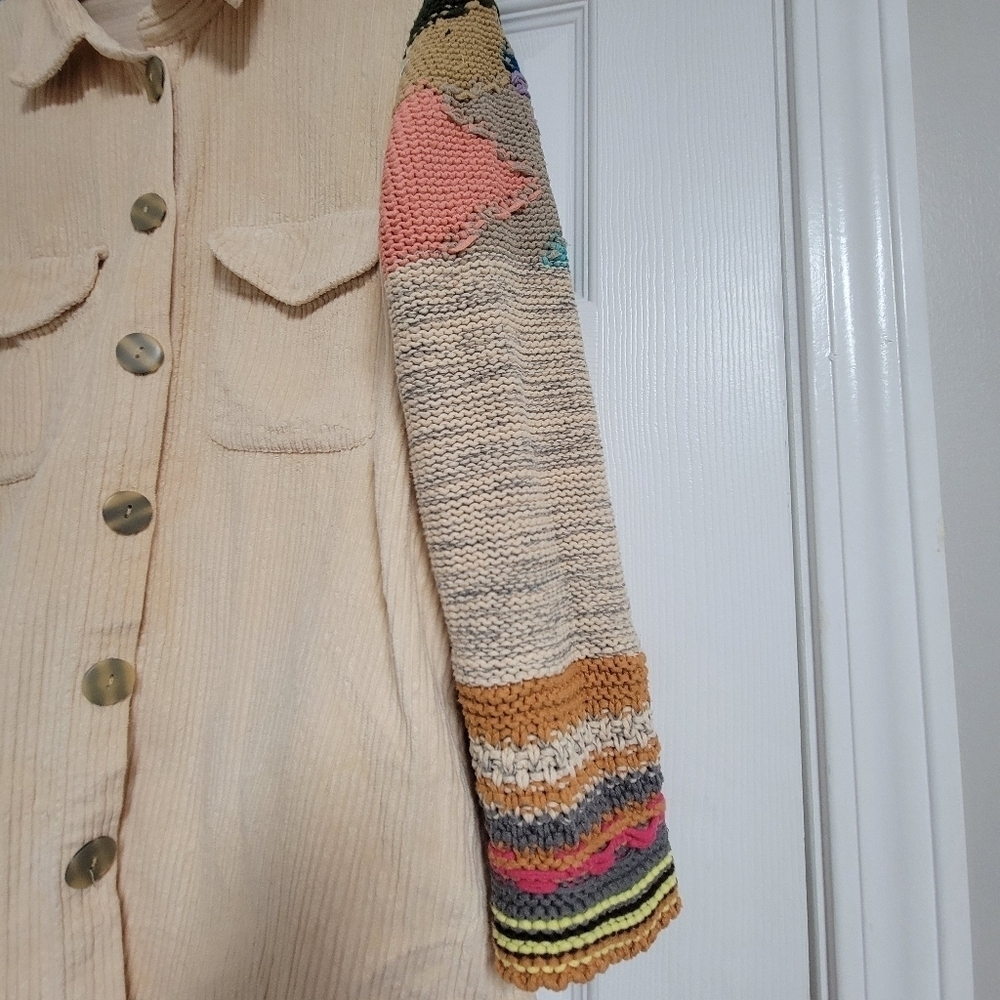 Anthropologie Pilcro Easygoing Corduroy Shirt Jacket. - Picture 5 of 16